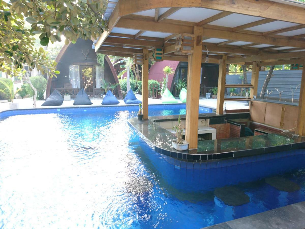 Coral Beach 2 Bungalow Gili Trawangan Exterior foto